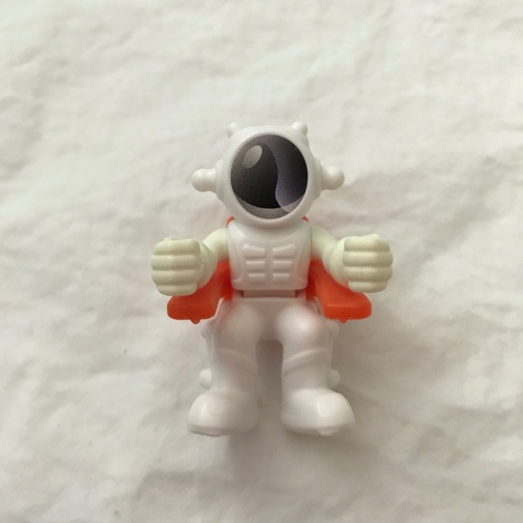 Astronaut Orange White Jetpack Figure Collectible - Picture 1 of 7